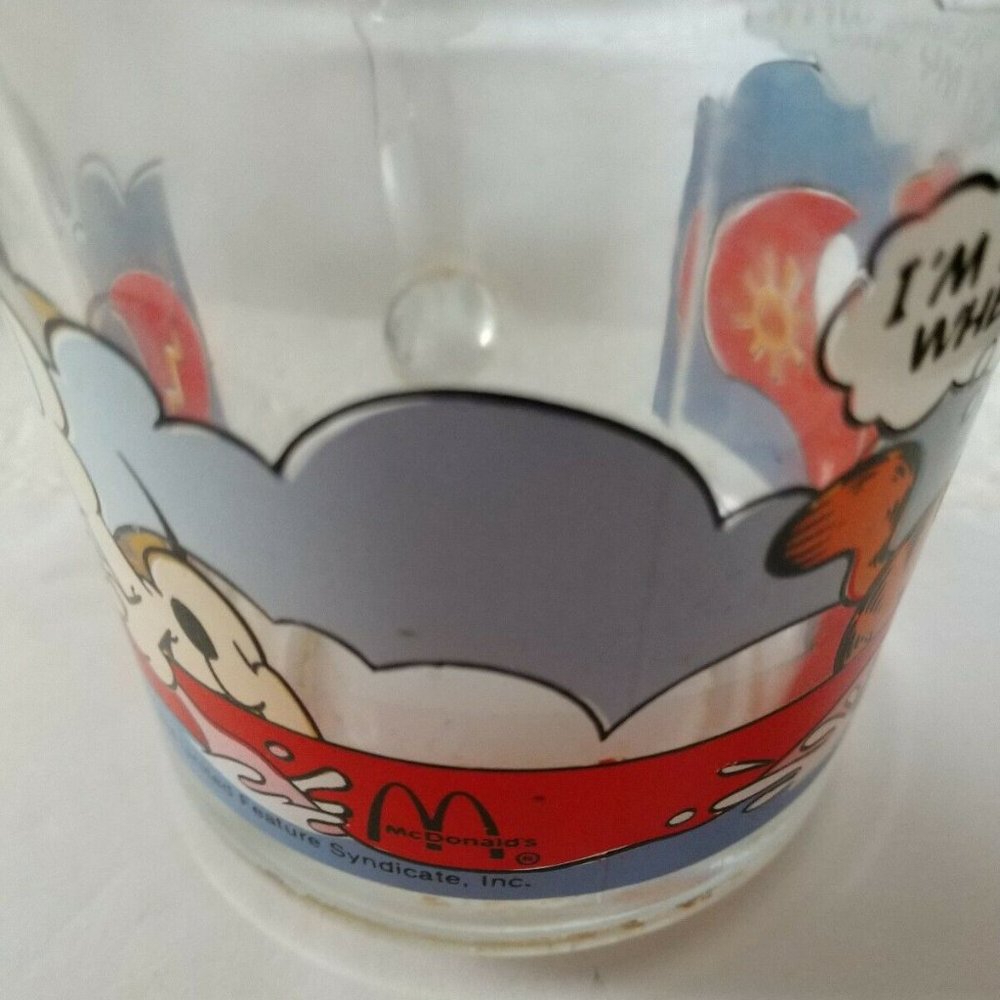SOLD VTG. McDonald's Garfield Mug Made in USA Jim Davis - Picture 5 of 7